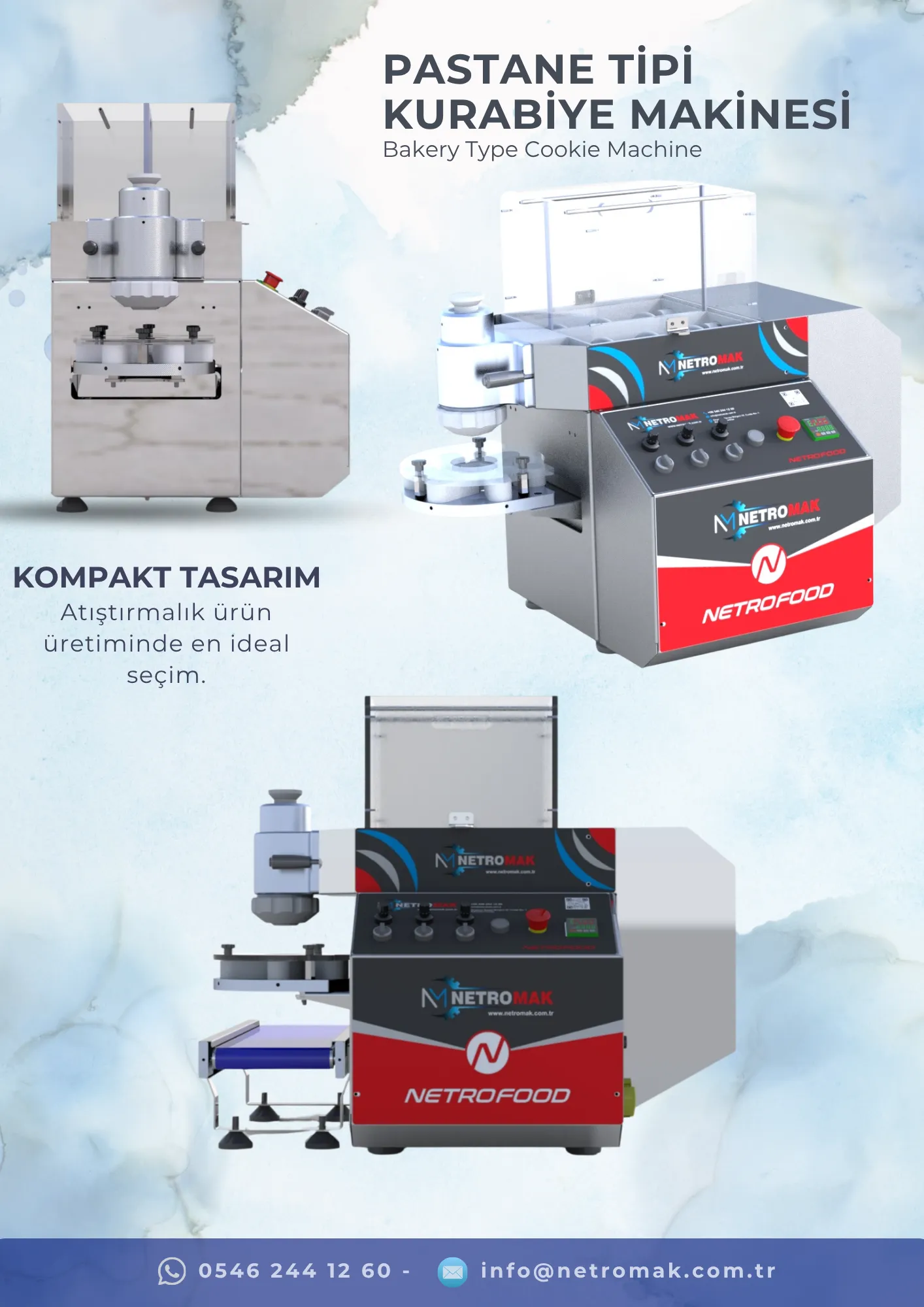Endüstriyel Kurabiye Makinesi
